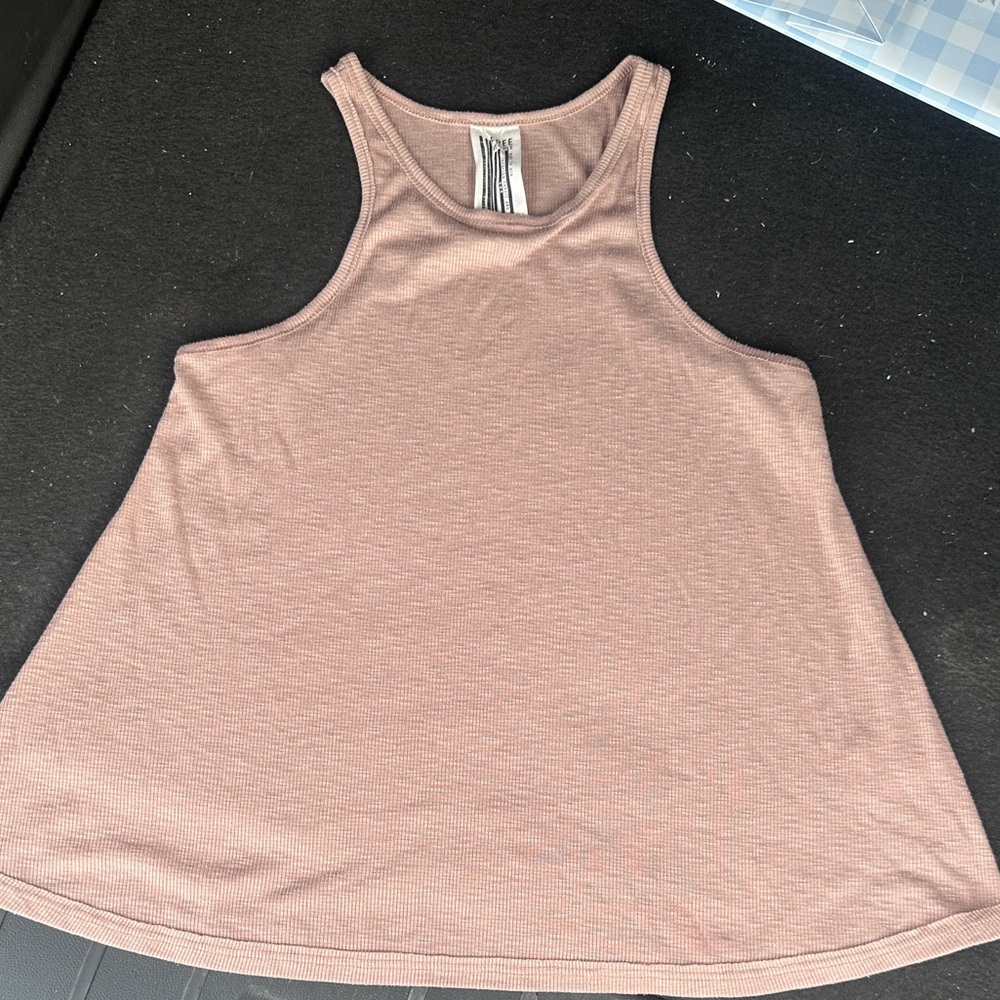 Sleeveless Mauve Racerback Tank Top - Women